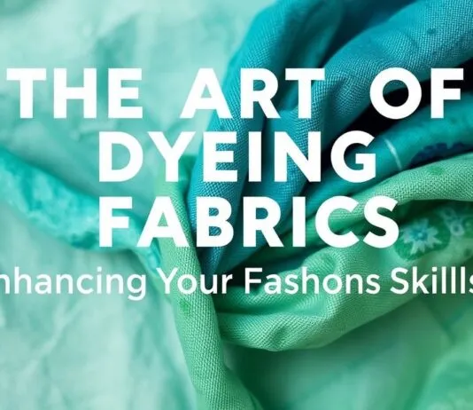 The Art of Fabric Dyeing: Elevating Your Fashion Game The Art of Dyeing Fabrics: Enhancing Your Fashion Skills