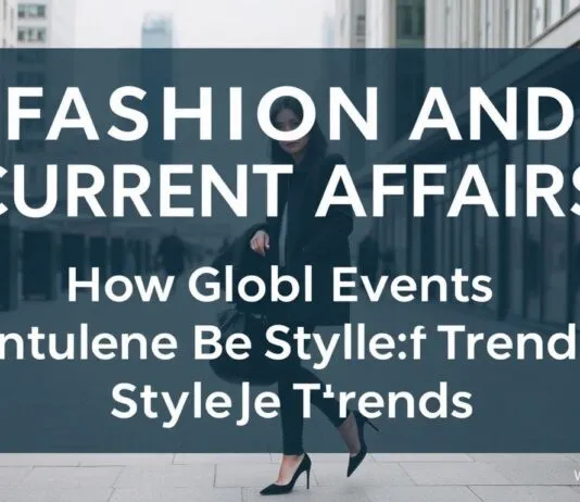 The Intersection of Fashion and Current Affairs: How Global Events Shape Style Trends The Intersection of Fashion and Current Affairs: How Global Events Influence Style Trends