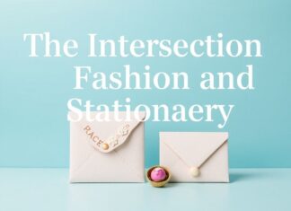 The Intersection of Fashion and Stationery: A Unique Style Statement The Intersection of Fashion and Stationery: A Unique Style Statement
