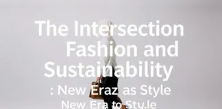 The Intersection of Fashion and Sustainability: A New Era of Style The Intersection of Fashion and Sustainability: A New Era of Style