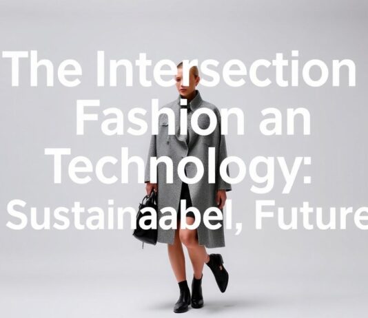 The Intersection of Fashion and Technology: A Sustainable Future The Intersection of Fashion and Technology: A Sustainable Future