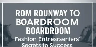 From Runway to Boardroom: Fashion Entrepreneurs’ Secrets to Success From Runway to Boardroom: Fashion Entrepreneurs' Secrets to Success