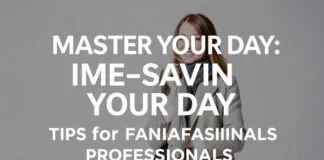 Master Your Day: Time-Saving Hacks for Fashion Professionals Master Your Day: Time-Saving Tips for Fashion Professionals
