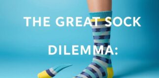 The Great Sock Dilemma: When Fashion Meets Functionality The Great Sock Dilemma: When Style Meets Practicality