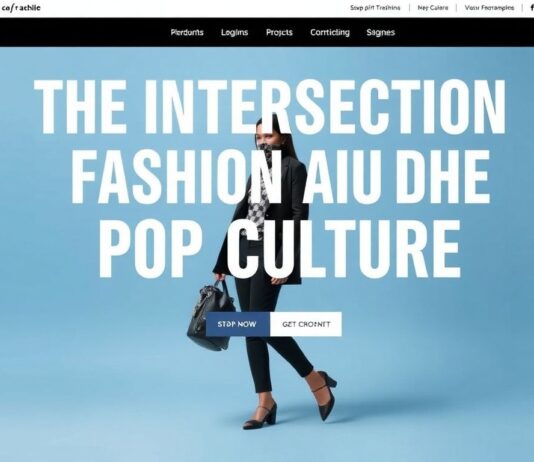 The Intersection of Fashion and Pop Culture: A Stylish Fusion The Intersection of Fashion and Pop Culture: A Stylish Blend