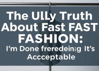 The Ugly Truth About Fast Fashion: I’m Done Pretending It’s Okay The Ugly Truth About Fast Fashion: I'm Done Pretending It's Acceptable