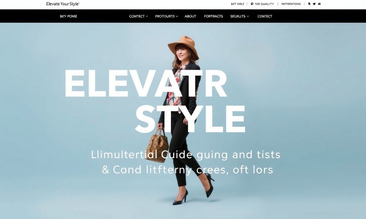 Elevate Your Style: The Ultimate Guide to Fashion and Lifestyle Trends