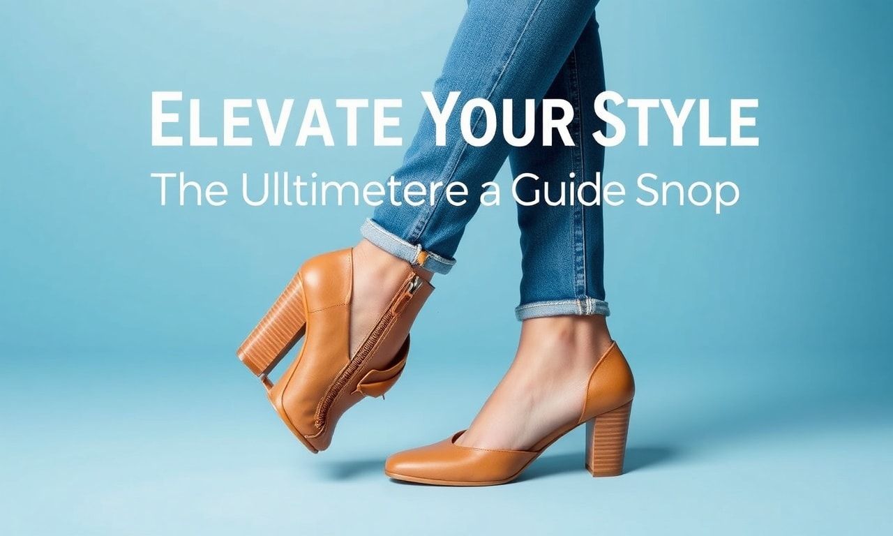 Elevate Your Style: The Ultimate Guide to Fashion Forward Footwear