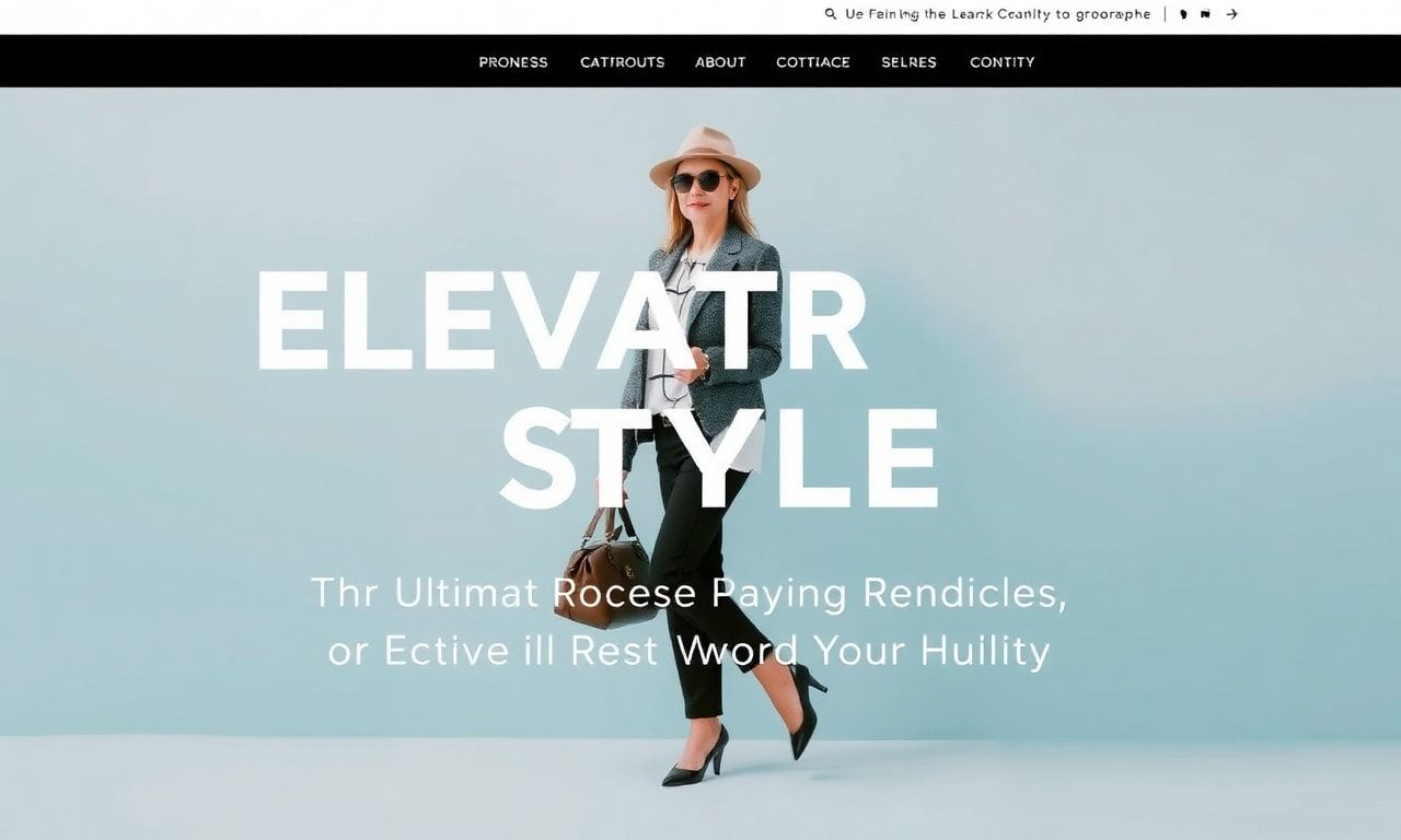 Elevate Your Style: The Ultimate Guide to Fashion Forward Living