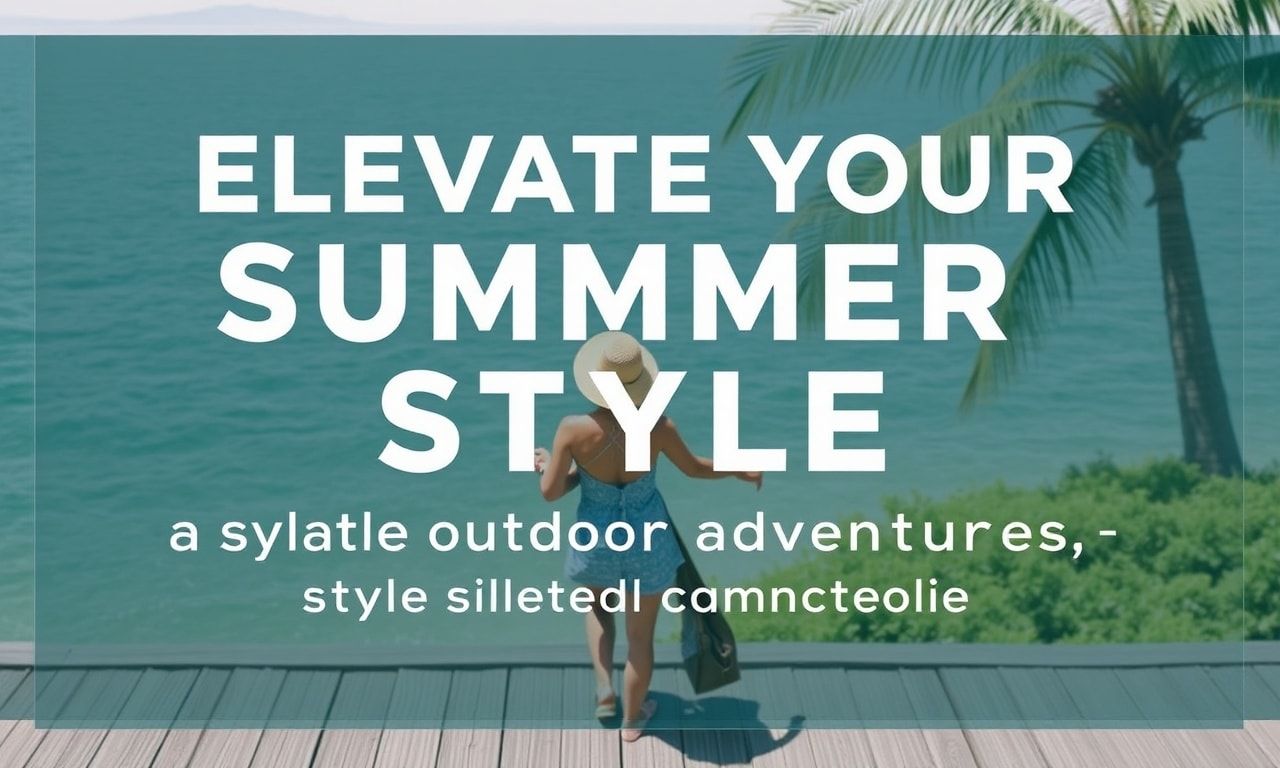 Elevate Your Summer Style: A Guide to Fashionable Outdoor Adventures