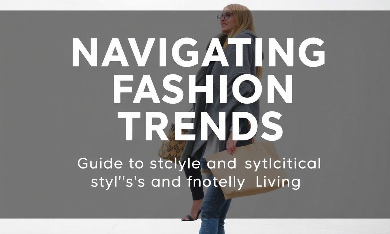 Navigating Fashion Trends: A Guide to Stylish and Practical Living