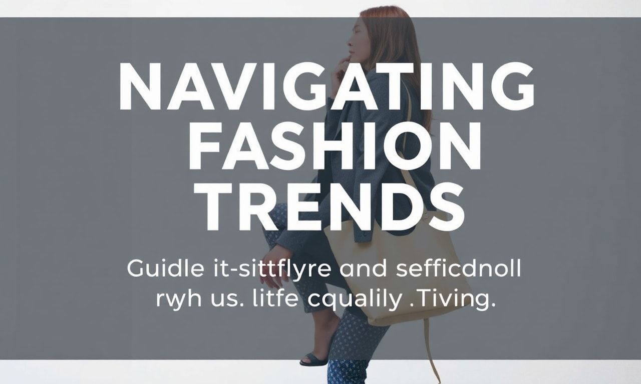 Navigating Fashion Trends: A Guide to Stylish and Practical Living