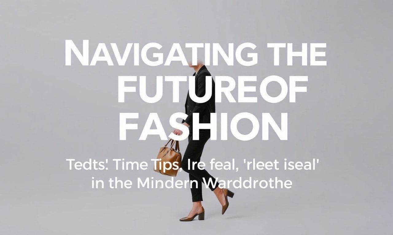 Navigating the Future of Fashion: Trends and Tips for the Modern Wardrobe