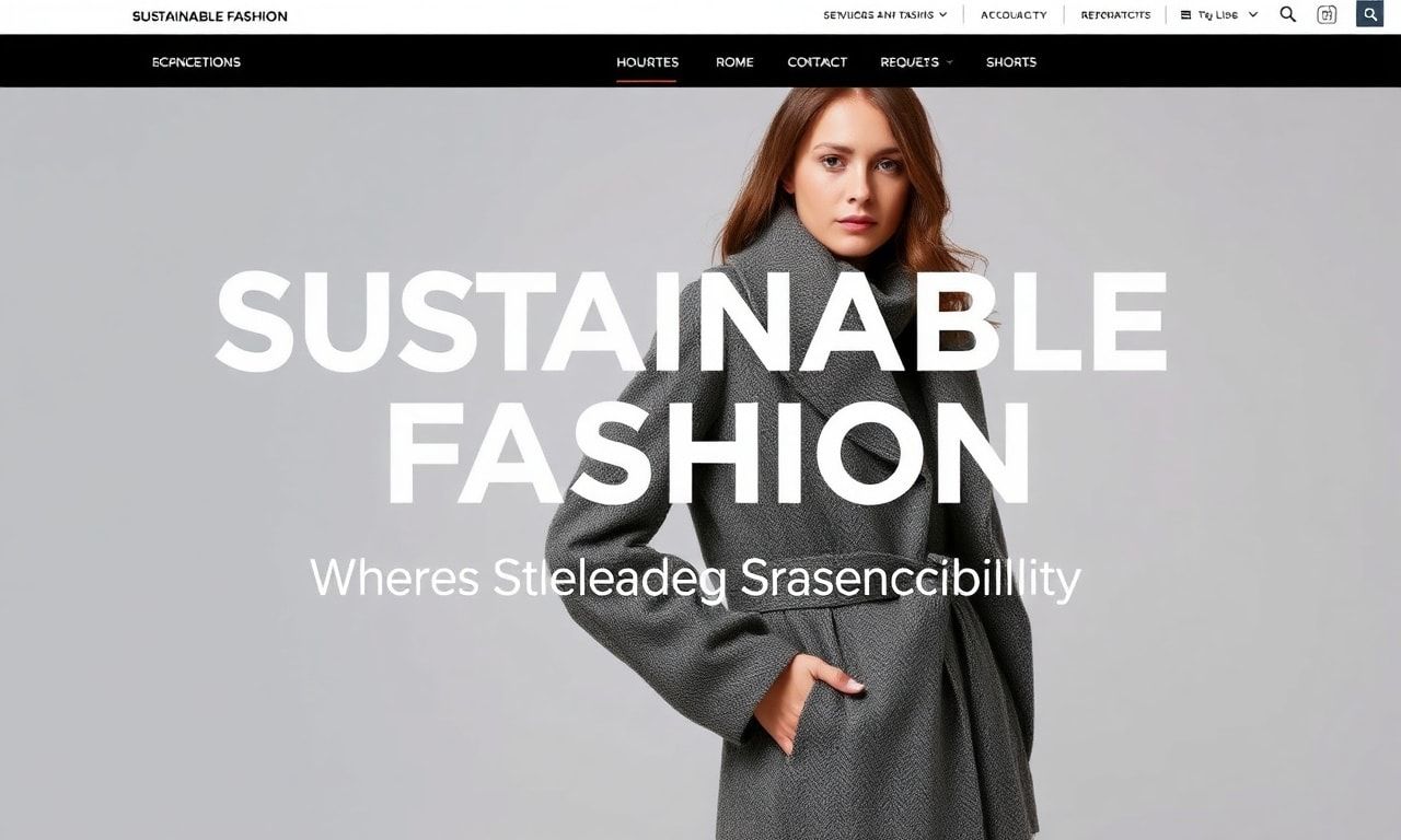 Sustainable Fashion: Where Style Meets Responsibility