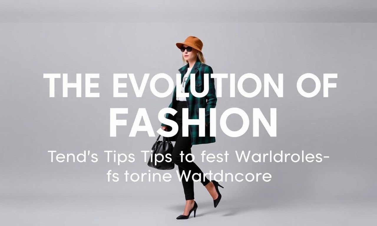 The Evolution of Fashion: Trends and Tips for the Modern Wardrobe