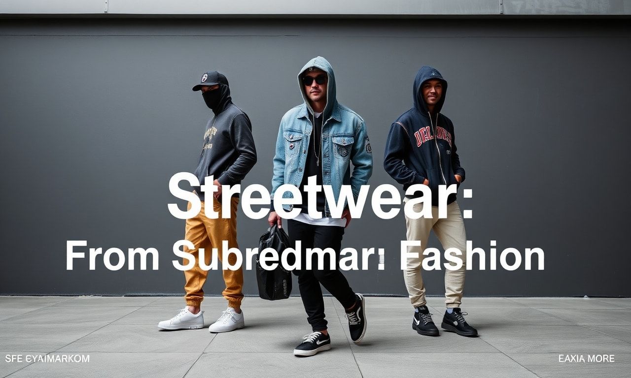 The Evolution of Streetwear: From Subculture to Mainstream Fashion