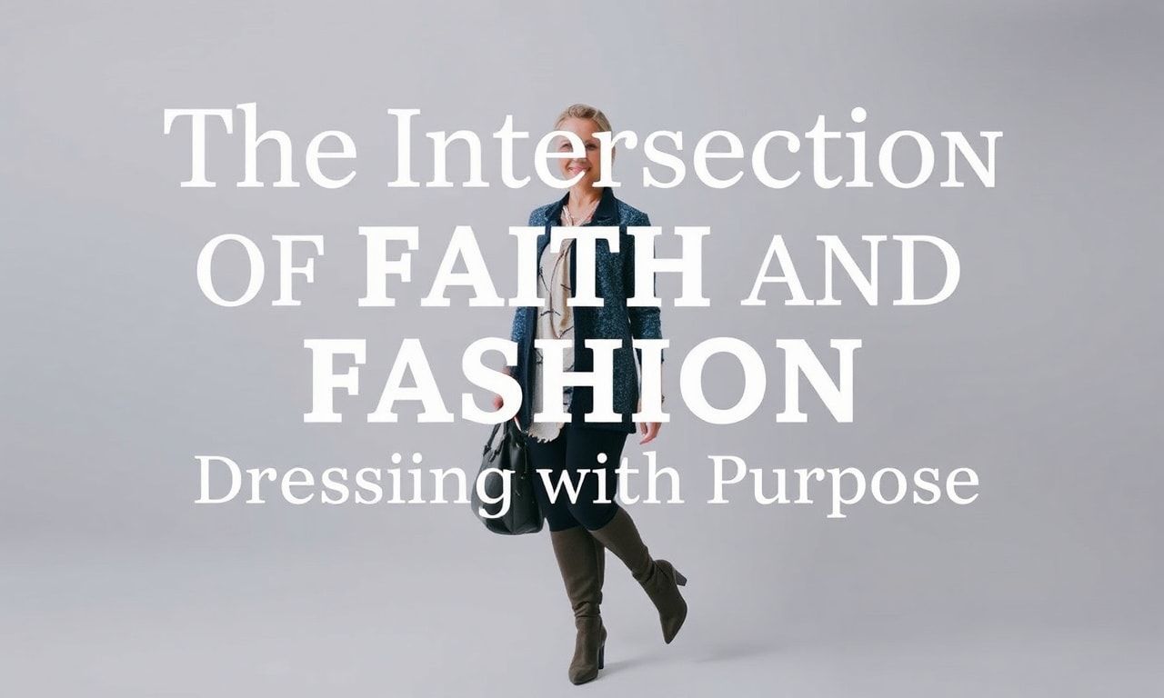 The Intersection of Faith and Fashion: Dressing with Purpose