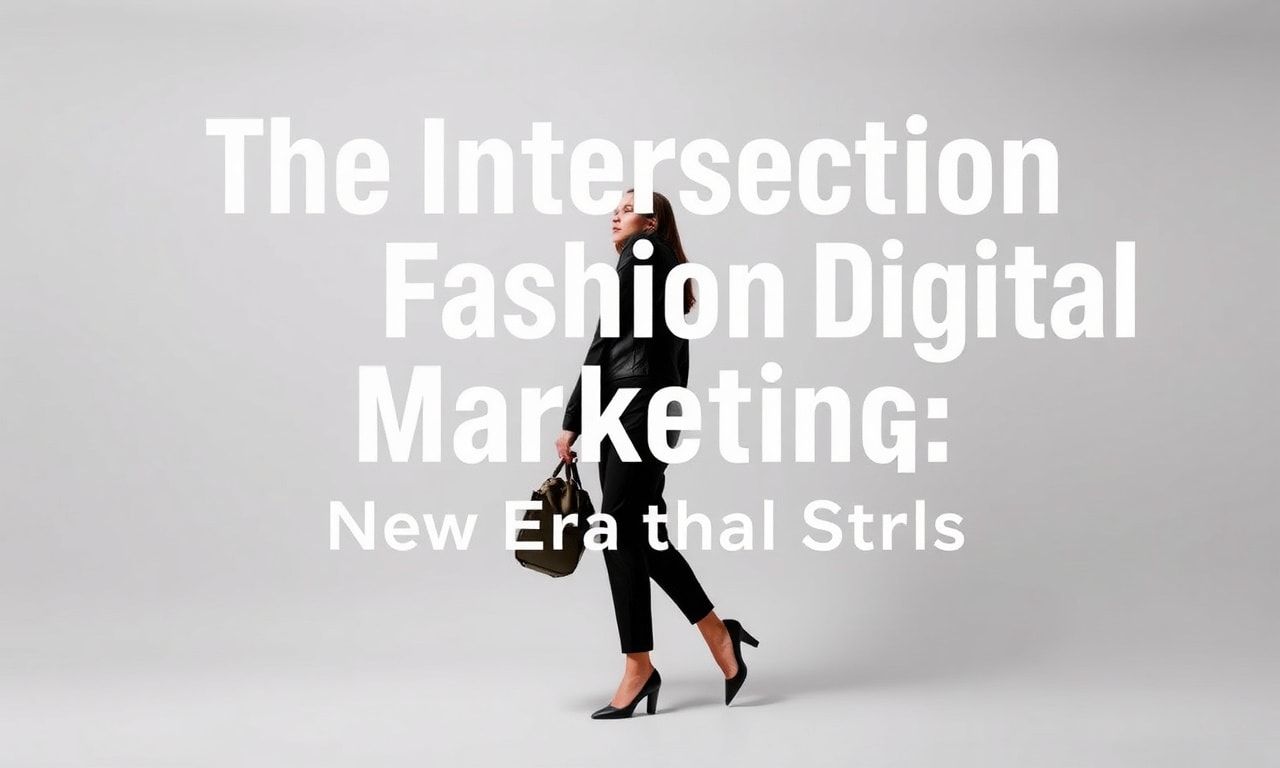 The Intersection of Fashion and Digital Marketing: A New Era of Style