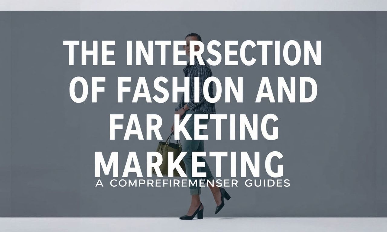 The Intersection of Fashion and Digital Marketing: A Comprehensive Guide