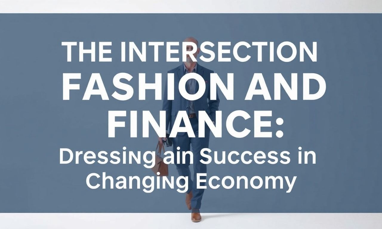 The Intersection of Fashion and Finance: Dressing for Success in a Dynamic Economy