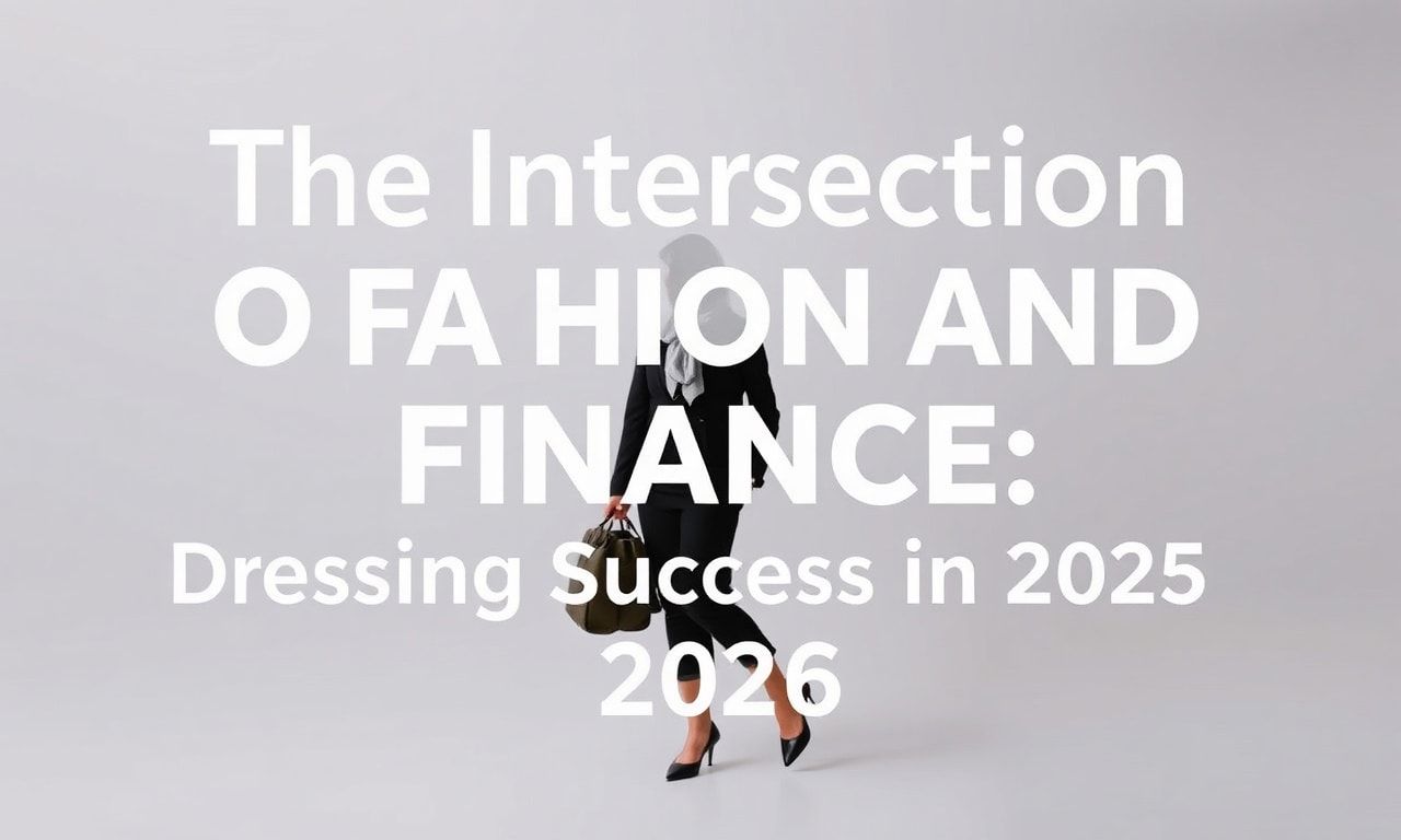 The Intersection of Fashion and Finance: Dressing for Success in 2026