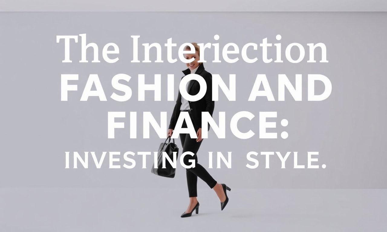 The Intersection of Fashion and Finance: Investing in Style