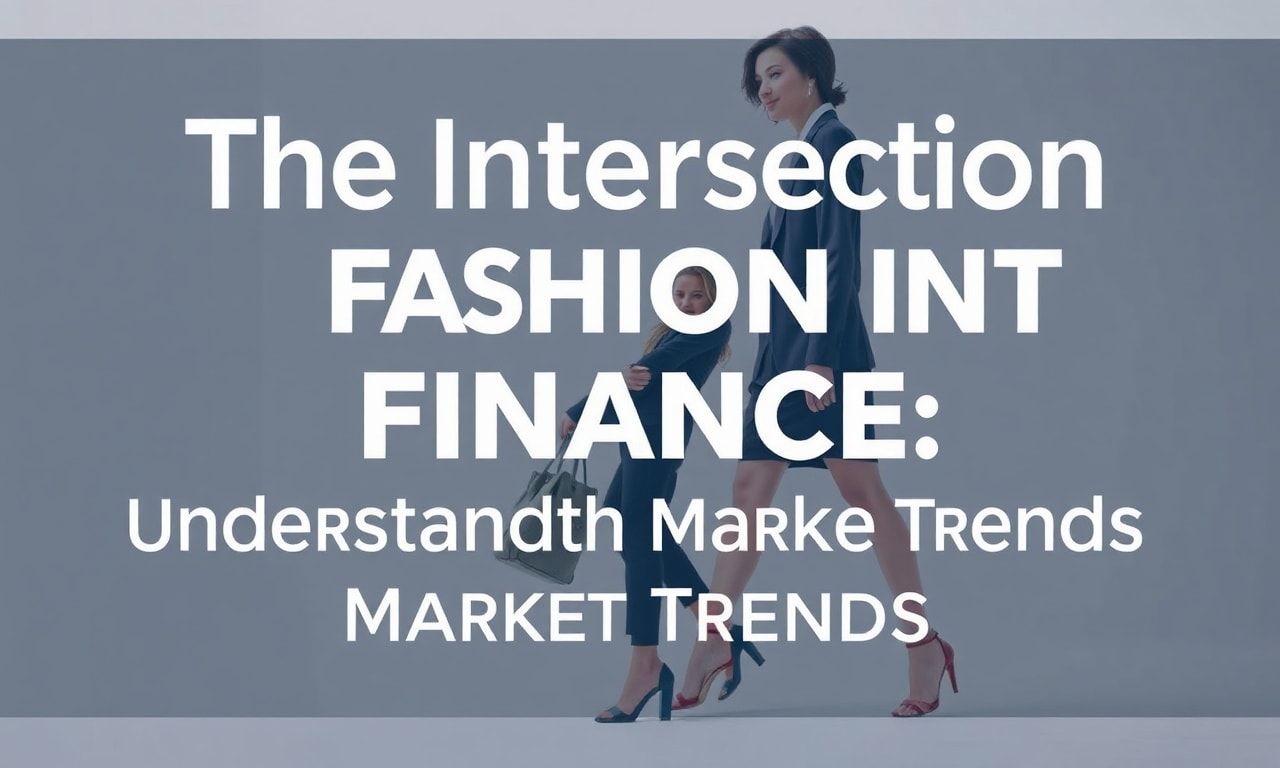 The Intersection of Fashion and Finance: Understanding Market Trends