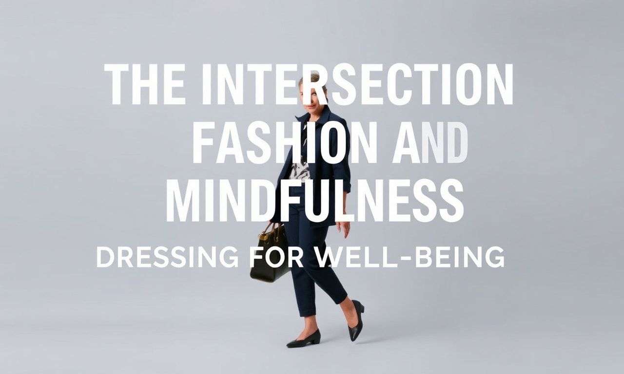 The Intersection of Fashion and Mindfulness: Dressing for Well-being
