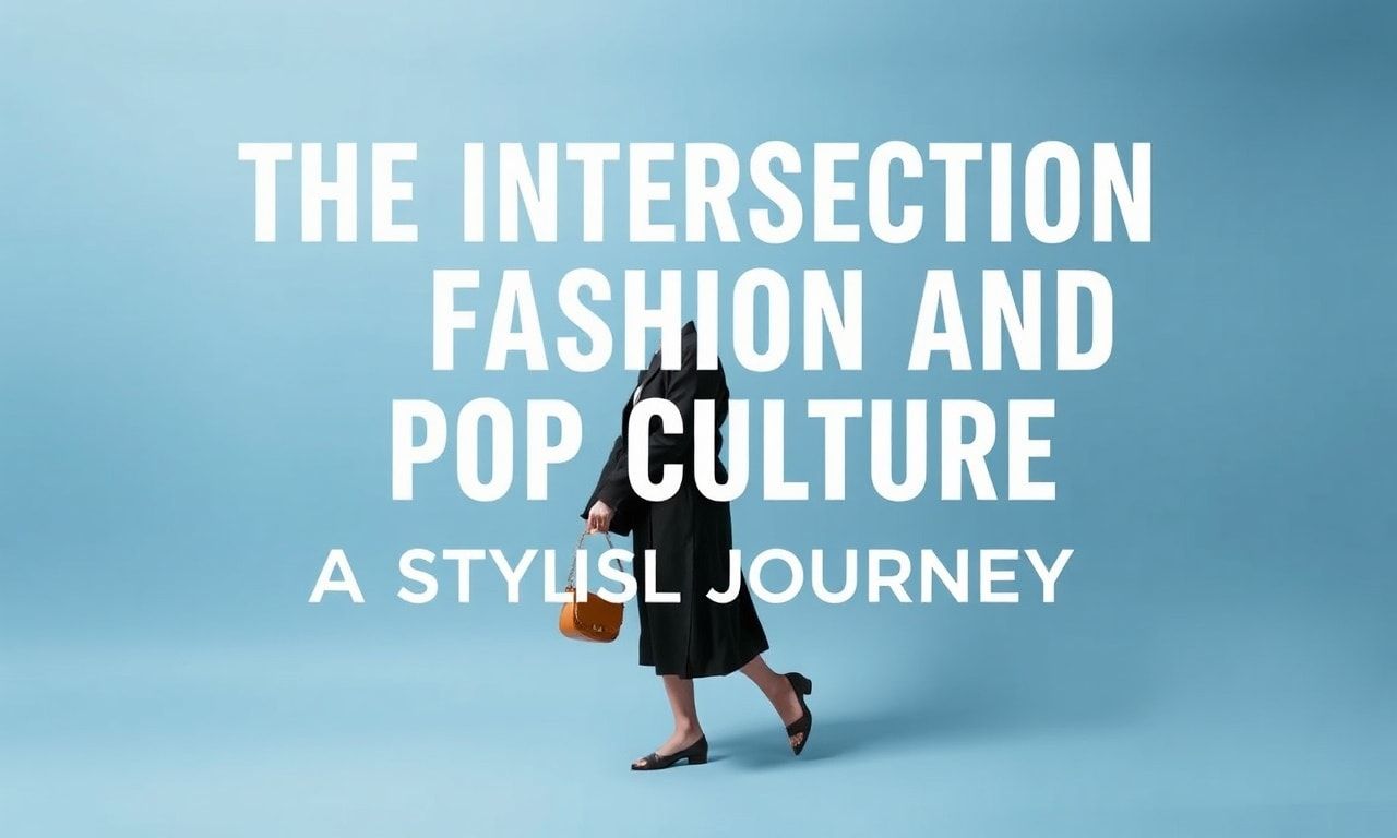 The Intersection of Fashion and Pop Culture: A Stylish Journey