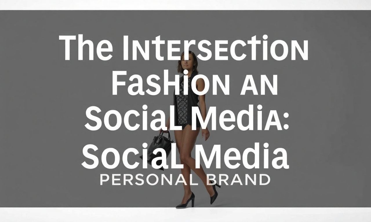 The Intersection of Fashion and Social Media: Building Your Personal Brand