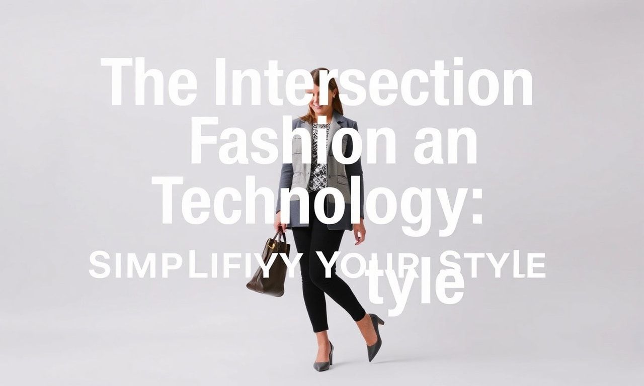 The Intersection of Fashion and Technology: Streamlining Your Style