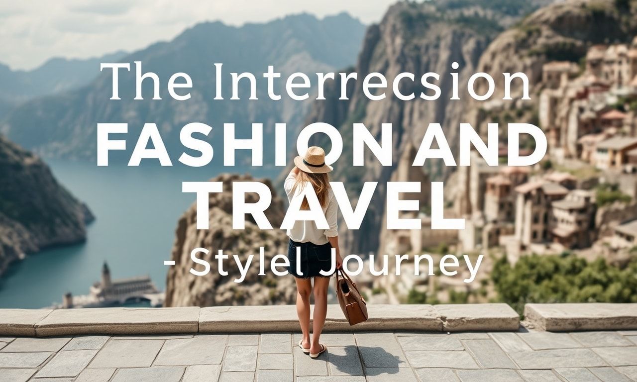 The Intersection of Fashion and Travel: A Stylish Journey
