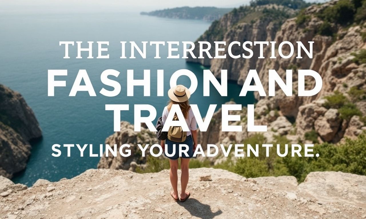 The Intersection of Fashion and Travel: Styling Your Next Adventure