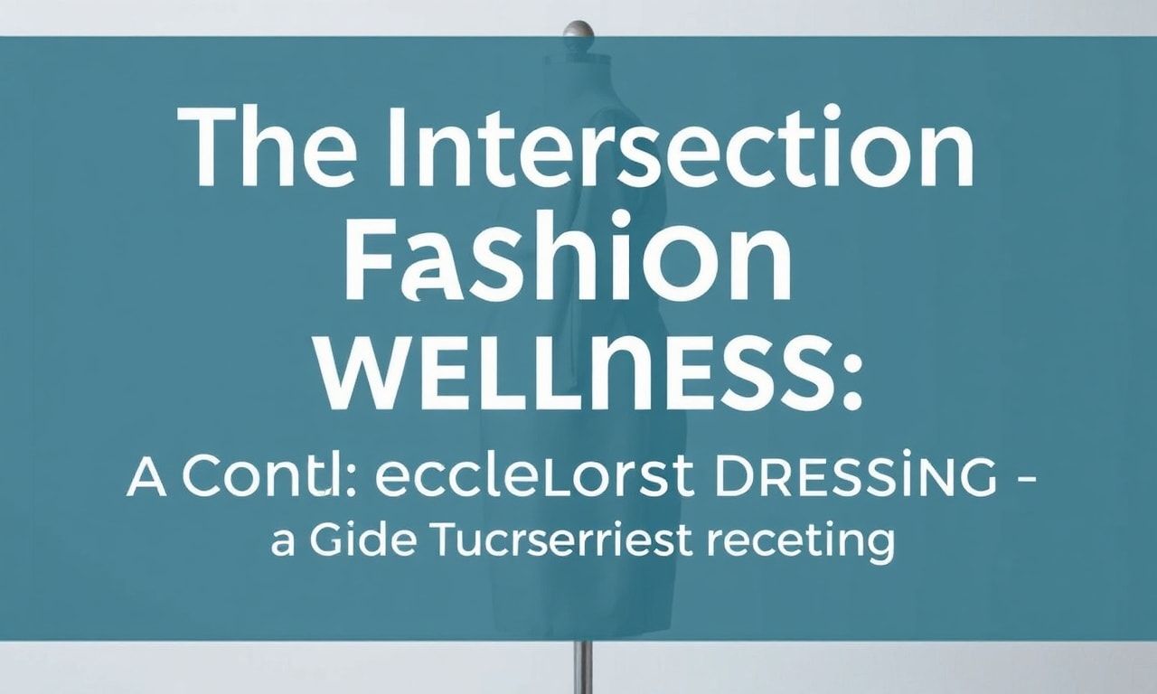 The Intersection of Fashion and Wellness: A Guide to Mindful Dressing