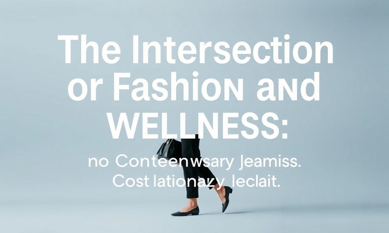 The Intersection of Fashion and Wellness: A Modern Perspective