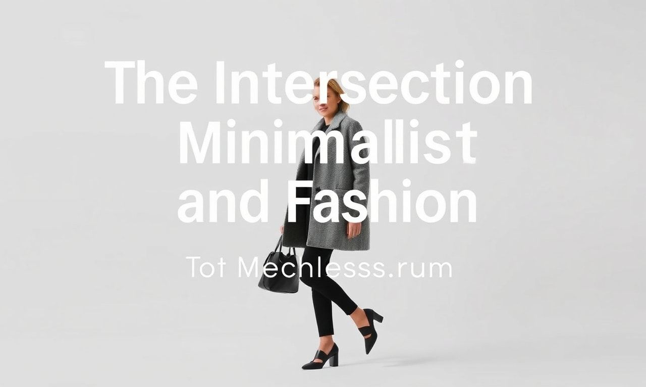 The Intersection of Minimalism and Fashion: A Guide to Timeless Style