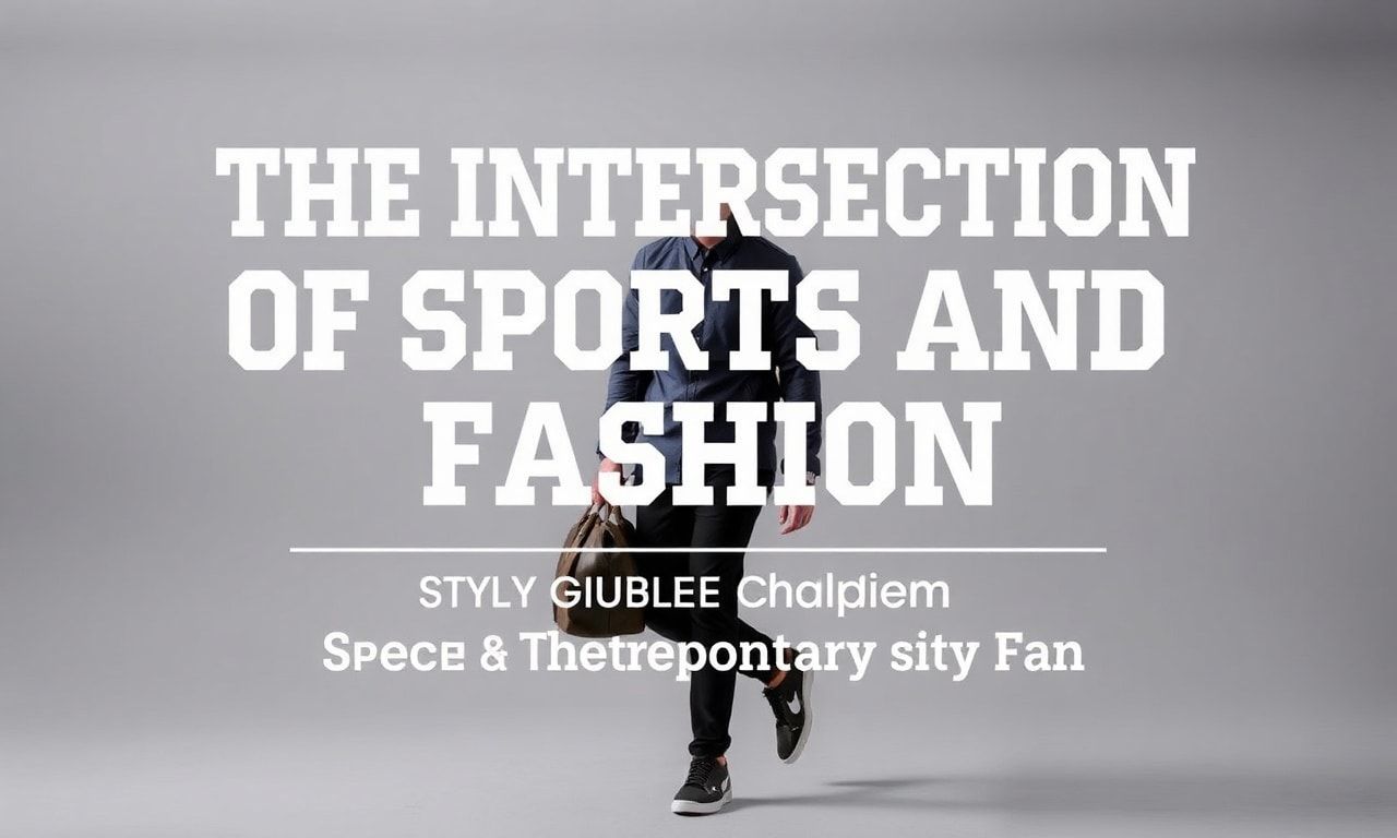 The Intersection of Sports and Fashion: A Style Guide for the Modern Enthusiast