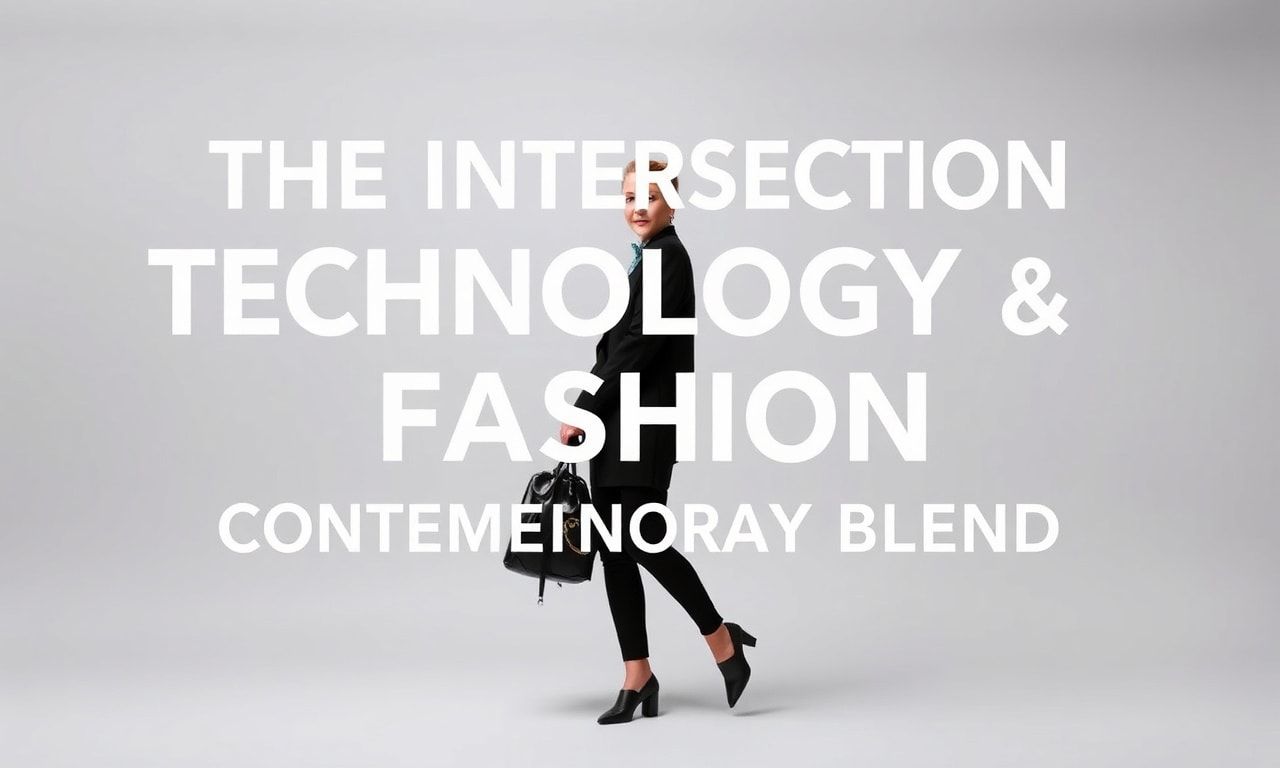 The Intersection of Technology and Fashion: A Modern Fusion