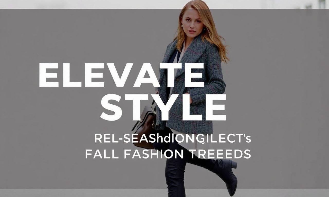 Elevate Your Style: A Comprehensive Guide to Fall Fashion Trends