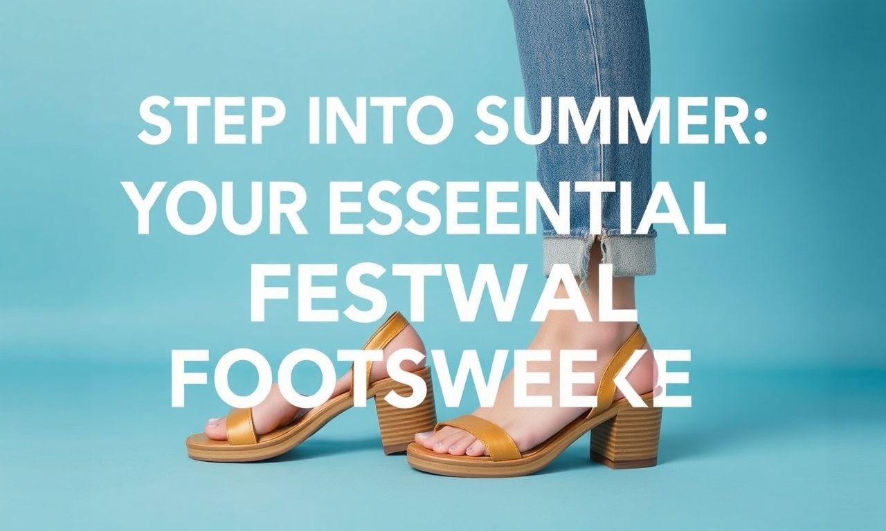 Step Into Summer: Your Ultimate Festival Footwear Guide