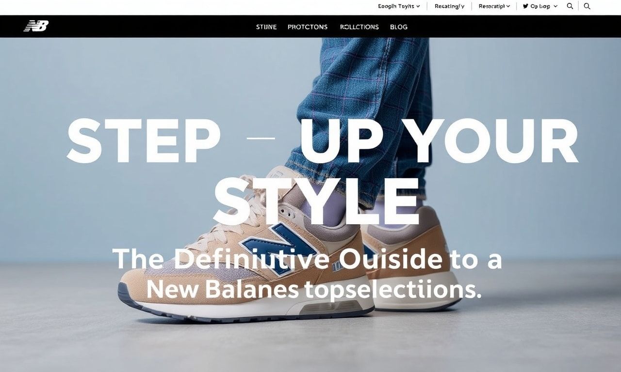 Step Up Your Style: The Ultimate Guide to New Balance's Top Picks