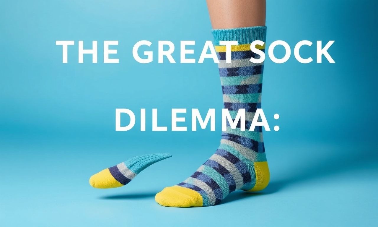 The Great Sock Dilemma: When Fashion Meets Functionality
