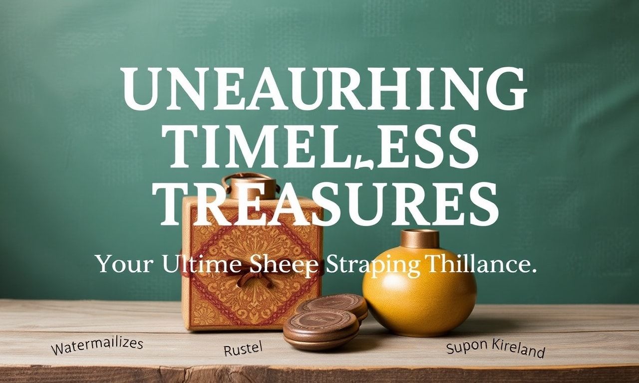 Unearthing Timeless Treasures: Your Ultimate Vintage Shopping Handbook